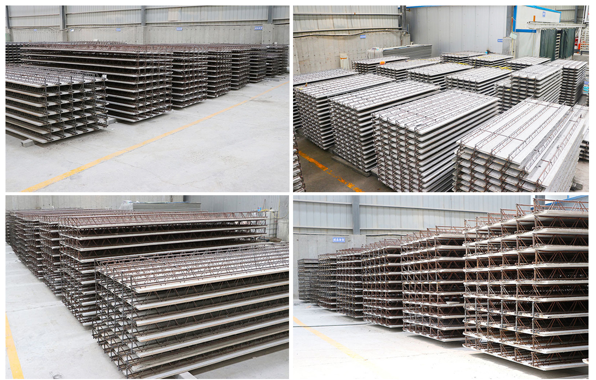 免拆底(dǐ)模鋼筋(jin)桁架樓(lóu)承闆成(cheng)品