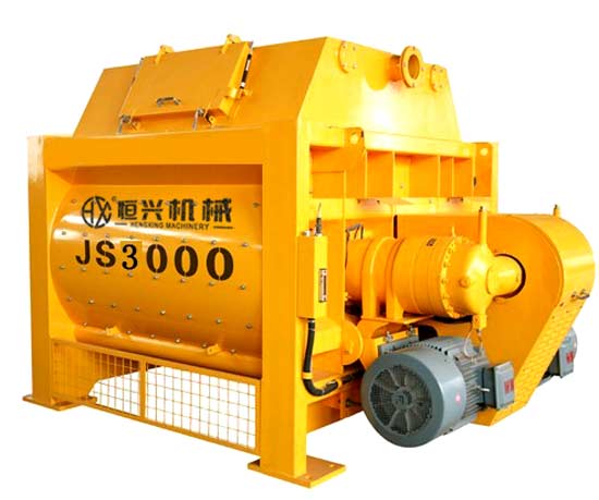 JS3000雙(shuang)卧軸強制式(shì)攪拌機