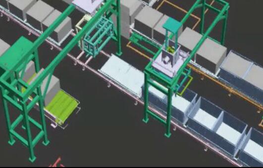 水泥發(fa)泡砌塊生(sheng)産線 泡沫(mo)混凝土砌(qì)塊生産線(xiàn)3D視頻