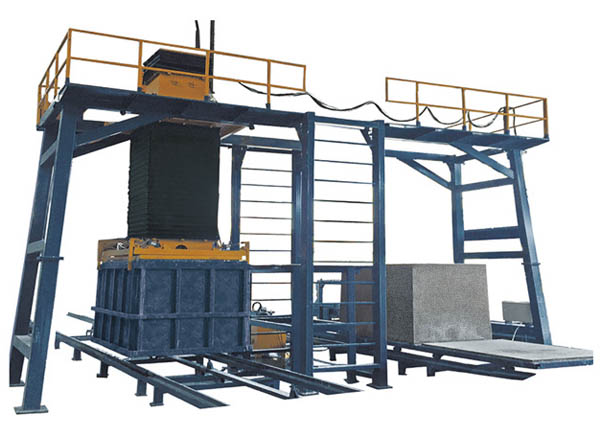 陶粒加(jiā)氣塊自動脫(tuo)模機