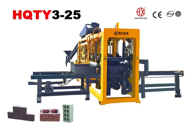 QT3-25砌塊成(cheng)型機 小型免(miǎn)燒磚機 混凝(ning)土砌塊磚機(ji)